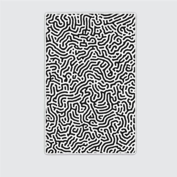 Tapis Géométrique Minimaliste