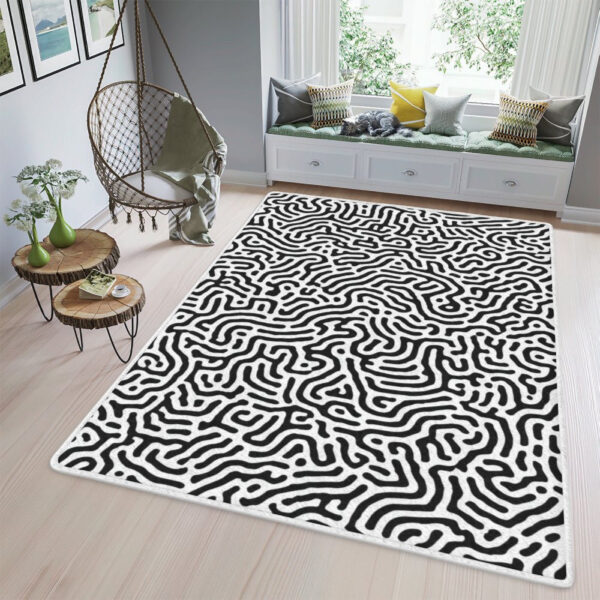 Tapis Géométrique Minimaliste – Image 2