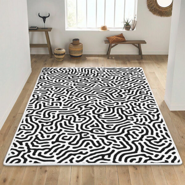 Tapis Géométrique Minimaliste – Image 4
