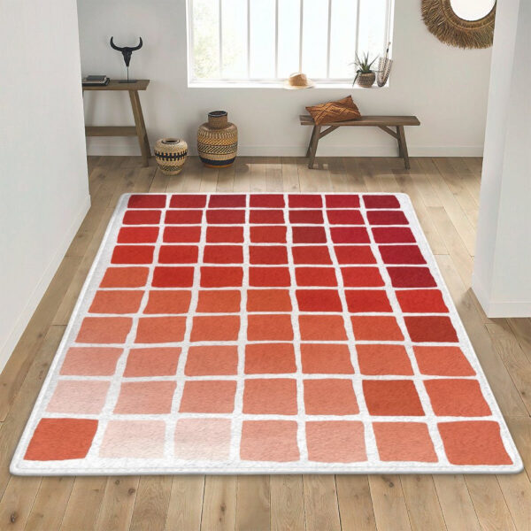 Tapis à Motif Grille Moehong – Image 4