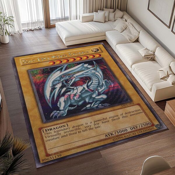 2002 – Tapis Dragon Blanc aux Yeux Bleus – Dark Duel Stories – PSA 10 – Image 2