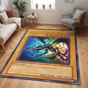 2002 – Tapis Dragon Noir aux Yeux Rouges – LOB 1re édition – PSA 10