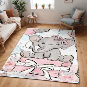 Tapis Dumbo bébé mignon 01