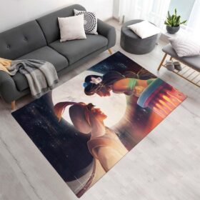 Tapis Aladdin – Disney – Jasmine et Aladdin au clair de lune