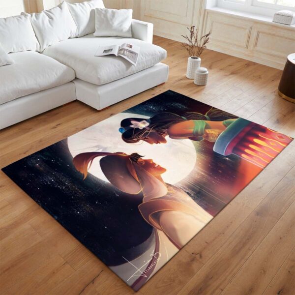 Tapis Aladdin – Disney – Jasmine et Aladdin au clair de lune – Image 2