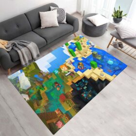 Tapis Alex dans le monde de Minecraft