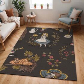 Tapis Alice au pays des merveilles 01