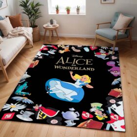 Tapis Alice au pays des merveilles 02