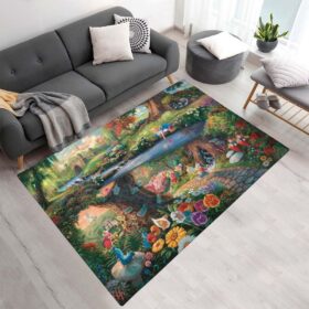 Tapis Alice au pays des merveilles 05