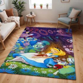 Tapis Alice au pays des merveilles 06