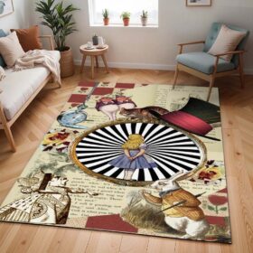 Tapis Alice au pays des merveilles 08
