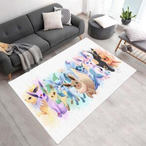 Tapis Toutes les évolutions d’Évoli Pokémon 1001