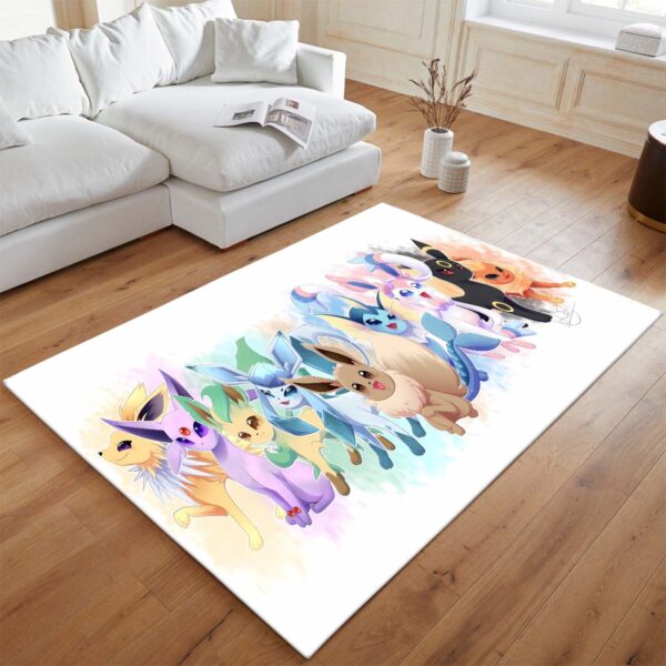 Tapis Toutes les évolutions d’Évoli Pokémon 1001 – Image 2