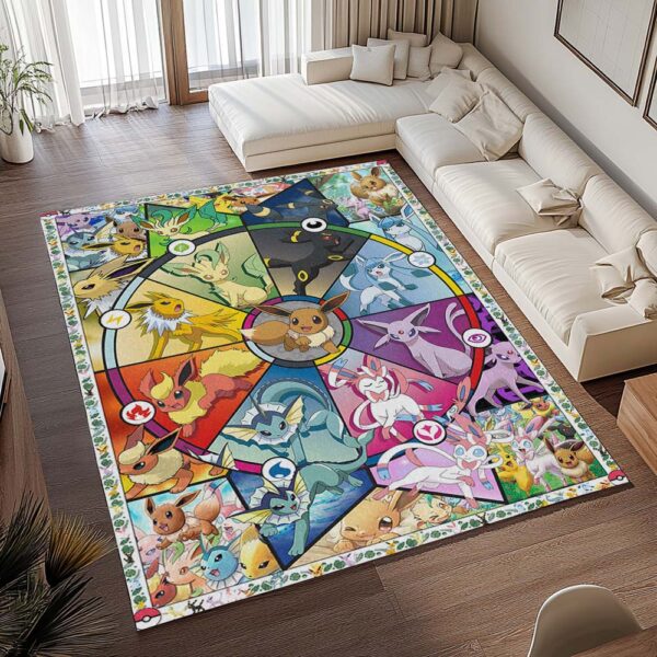 Tapis Pokémon – Toutes les évolutions d’Évoli 1003 – Image 2
