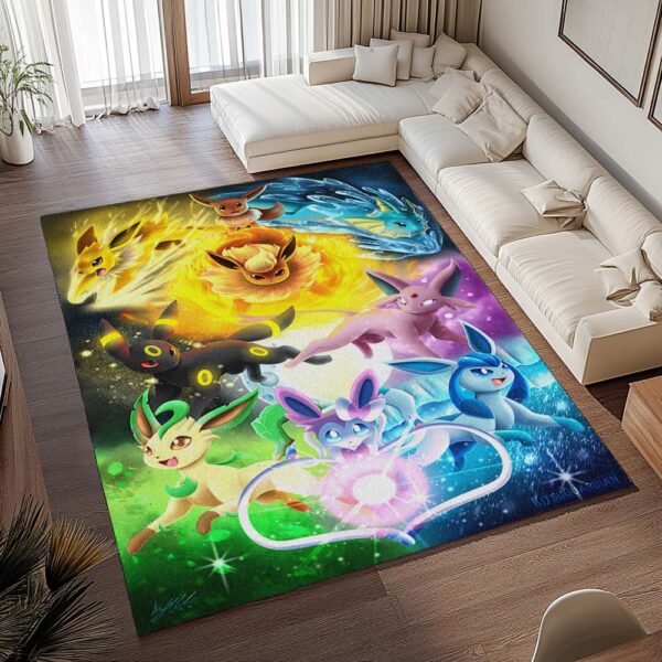 Tapis Pokémon – Toutes les évolutions d’Évoli 1004 – Image 2
