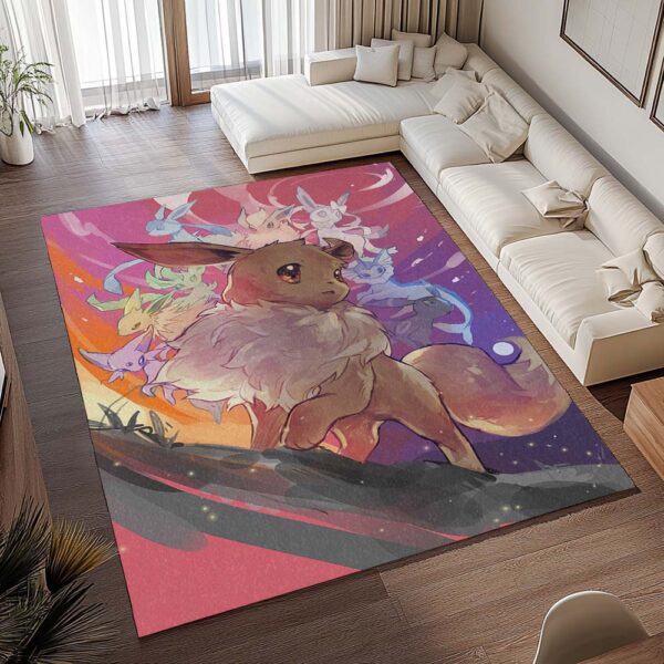 Tapis Pokémon – Toutes les évolutions d’Évoli 1008 – Image 2