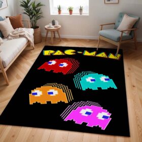 Tapis Pac-Man – Tous les fantômes du jeu