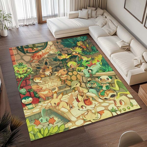 Tapis Pokémon – Tous les Pokémon Plante 6 – Image 2