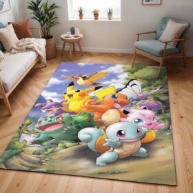Tapis Pokémon – Tous les Pokémon heureux