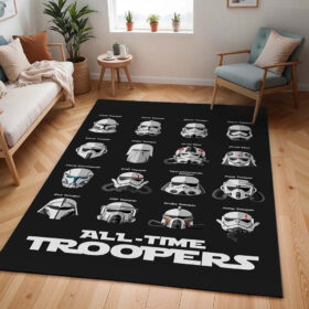 Tapis Star Wars – Casque des stormtroopers