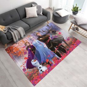 Tapis Anna Elsa Olaf La Reine des Neiges – Disney 1006