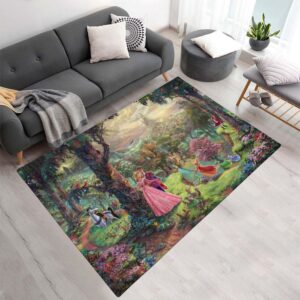 Tapis Aurore – Princesse La Belle au bois dormant 06