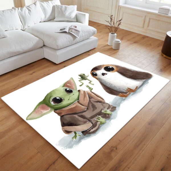 Tapis Bébé Yoda adorable – Image 2