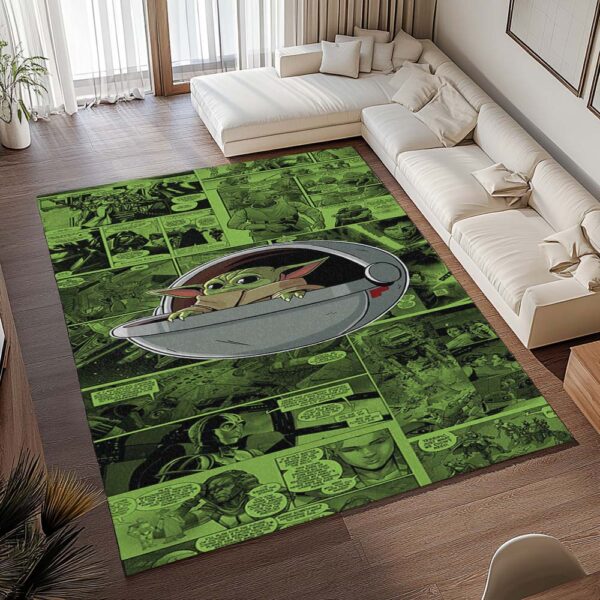 Tapis Star Wars – Baby Yoda Grogu – The Mandalorian – Image 2