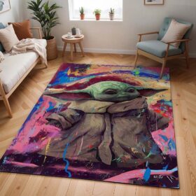 Tapis Star Wars – Baby Yoda trop mignon