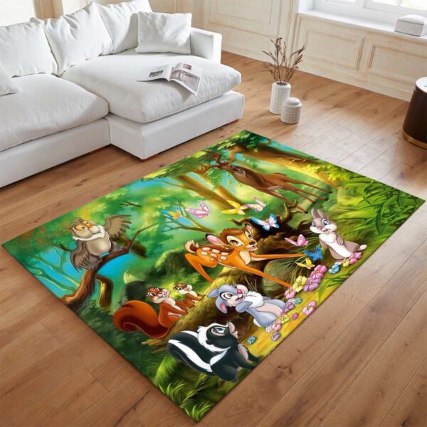 Tapis Bambi et les animaux – Image 2