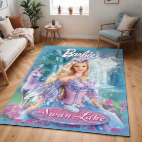 Tapis Barbie – Le Lac des cygnes