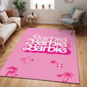 Tapis Barbie – Rose et mignonne 2