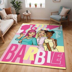 Tapis Barbie – Trois filles