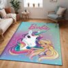 Tapis Barbie et licorne 2