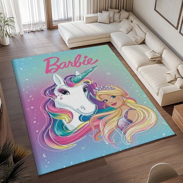 Tapis Barbie et licorne 2 – Image 2