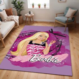 Tapis Barbie – Jaune et mignonne