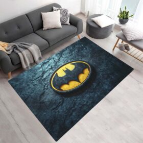 Tapis Batman – Logo classique jaune et noir