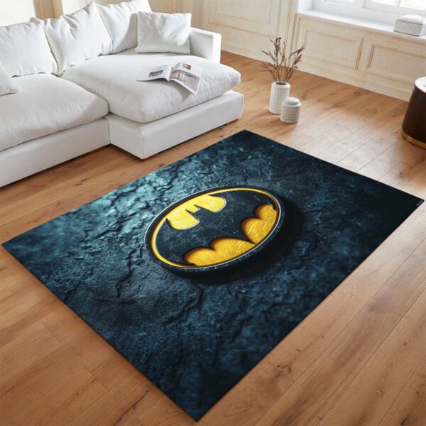 Tapis Batman – Logo classique jaune et noir – Image 2