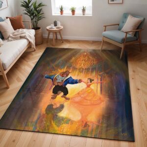Tapis Belle – La Belle et la Bête 1