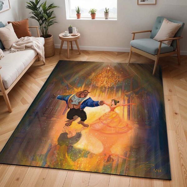 Tapis Belle – La Belle et la Bête 1