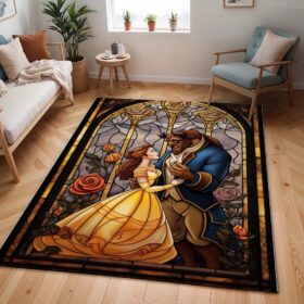 Tapis Belle – La Belle et la Bête 4