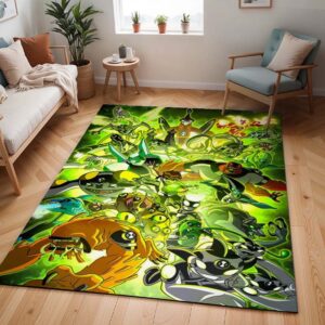 Tapis Ben 10 – Tous les personnages 02