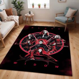 Tapis Black Widow – Marvel