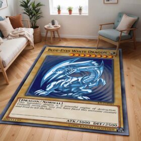 Tapis Yu-Gi-Oh! – Dragon blanc aux yeux bleus
