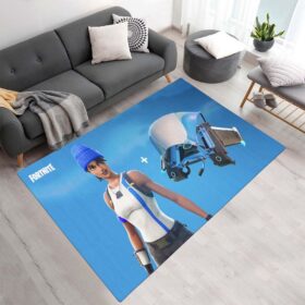 Tapis Chef d&rsquo;équipe bleue – Fortnite