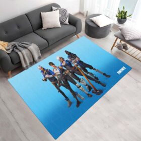 Tapis Chef d&rsquo;équipe bleue – Fortnite 4