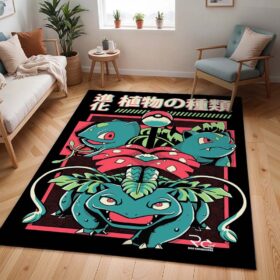 Tapis Pokémon – Bulbizarre – Type Plante 2