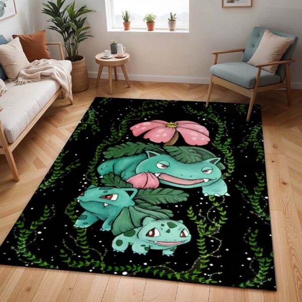 Tapis Pokémon – Bulbizarre – Type Plante 3