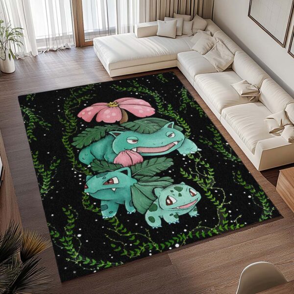Tapis Pokémon – Bulbizarre – Type Plante 3 – Image 2