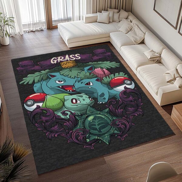Tapis Pokémon – Bulbizarre – Type Plante – Image 2